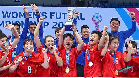 ĐT futsal nữ Việt Nam tham vọng dự World Cup